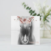 IJslandse paarden- en Floral Crown - Gepersonalise (Staand voorkant)