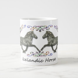 IJslandse paarden Grote Koffiekop