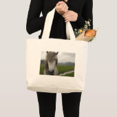 IJslandse paarden Grote Tote Bag (Voorkant (product))