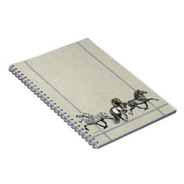 IJslandse paarden in beweging Notitieboek