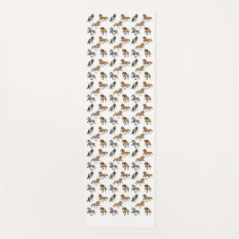 IJslandse paarden in Gait Yogamat