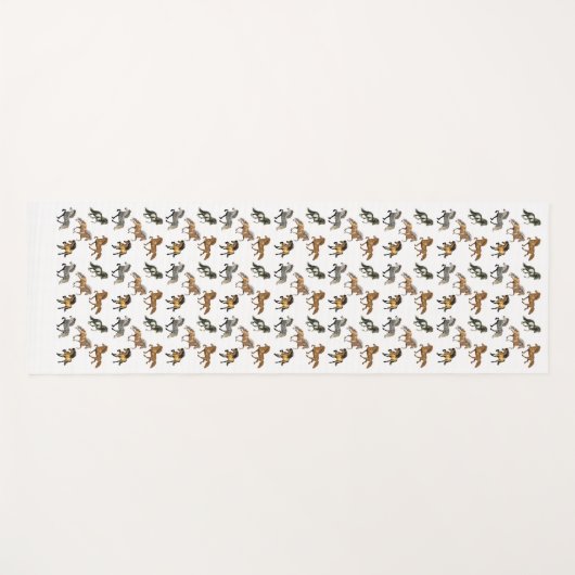 IJslandse paarden in Gait Yogamat (Voorkant (horizontaal))