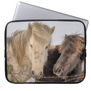 IJslandse paarden Laptop Sleeve