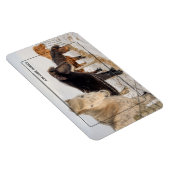 IJslandse paarden Magneet (Rechterzijde)