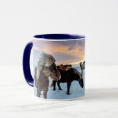 IJslandse paarden Mok (Voorkant links)