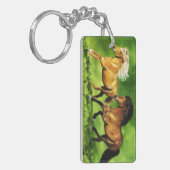 IJslandse paarden noemden het Dream Team Sleutelhanger (Voorkant Links)