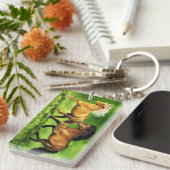 IJslandse paarden noemden het Dream Team Sleutelhanger (Voorkant Rechts)