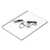 IJslandse paarden Notitieboek (Linkerzijde)