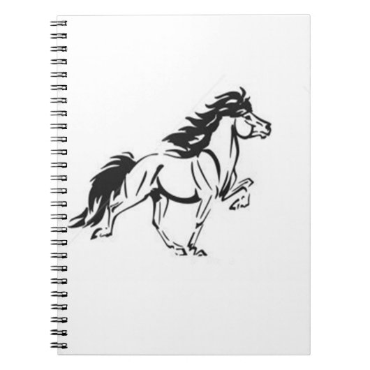 IJslandse paarden Notitieboek (Voorkant)