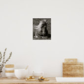 IJslandse paarden Poster (Keuken)