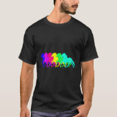IJslandse paarden T-shirt (Voorkant)