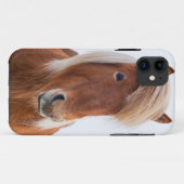 IJslandse paarden tijdens de winter Case-Mate iPhone Case (Achterkant (horizontaal))