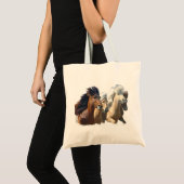 IJslandse paarden Tote Bag (Voorkant (product))