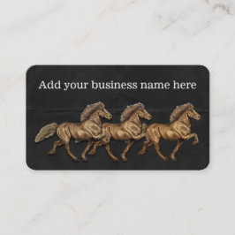 IJslandse paarden uit de jaren dertig Visitekaartje