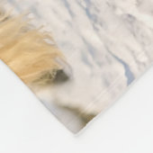 IJslandse paardenfokkerij op sneeuwfoto Fleece Deken (Hoek)