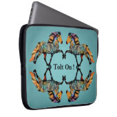 IJslandse paardenkunst ~ Tolt on! Laptop Sleeve (Voorkant Rechts)