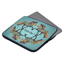 IJslandse paardenkunst ~ Tolt on! Laptop Sleeve