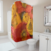 IJslandse papavers Douchegordijn (In situ)