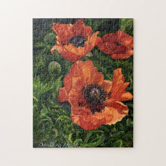 "IJslandse papavers" puzzel (Verticaal)