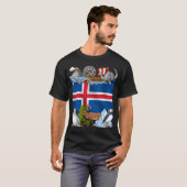 IJslandse Pride T-shirt (Voorkant volledig)