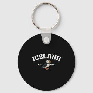 IJslandse puffin IJslands souvenir Sleutelhanger