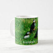 IJslandse Puffins Koffiemok (Voorkant links)