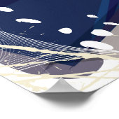 IJslandse  reisposter Poster (Hoek)