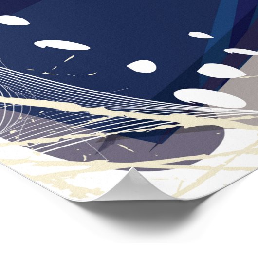 IJslandse reisposter Poster (Hoek)