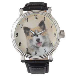 IJslandse scharnierschildering - Oorspronkelijke h Horloge
