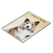 IJslandse scharnierschildering - Oorspronkelijke h Notitieboek (Linkerzijde)