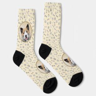 IJslandse scharnierschildering - Oorspronkelijke h Sokken