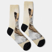 IJslandse scharnierschildering - Oorspronkelijke h Sokken (Rechts)