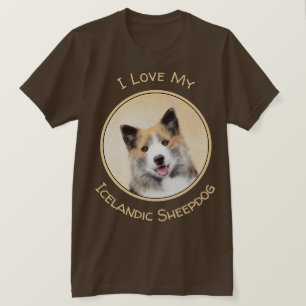 IJslandse scharnierschildering - Oorspronkelijke h T-shirt