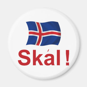 IJslandse skal. (Proost) Magneet
