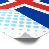 IJslandse ster Poster (Hoek)