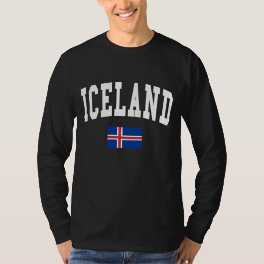 IJslandse stijl T-shirt (Voorkant)
