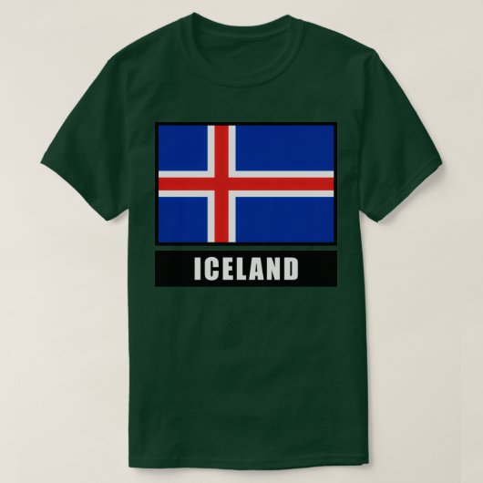 IJslandse toeristen T-shirt (Design voorkant)