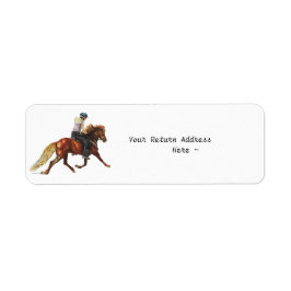 IJslandse trot Etiket