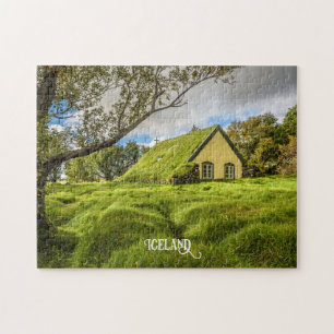 IJslandse Turfkerk Legpuzzel