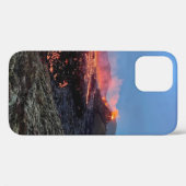 IJslandse uitbarsting - Hoesje-Mate iPhone Case (Achterkant (horizontaal))
