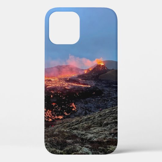 IJslandse uitbarsting - Hoesje-Mate iPhone Case (Achterkant)