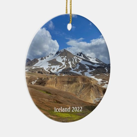 IJslandse versiering Keramisch Ornament (Rechts)