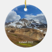 IJslandse versiering Keramisch Ornament (Achterkant)