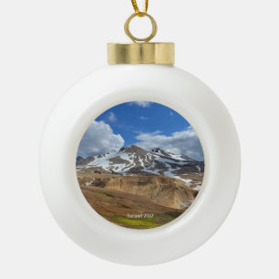 IJslandse versiering Keramische Bal Ornament