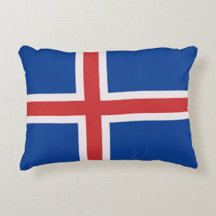 IJslandse vlag Accent Kussen