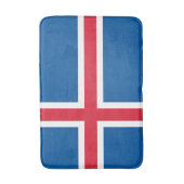 IJslandse vlag Badmat (Voorkant Verticaal)