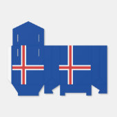 IJslandse vlag Bedankdoosjes (Uitgevouwen)