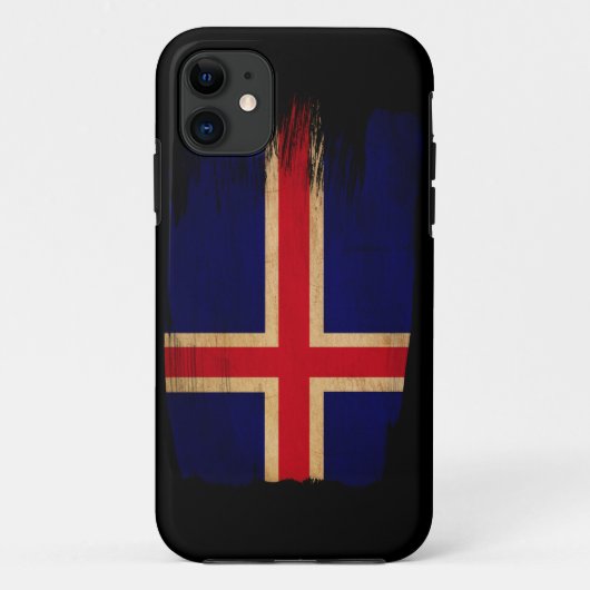 IJslandse vlag Case-Mate iPhone Case (Achterkant)
