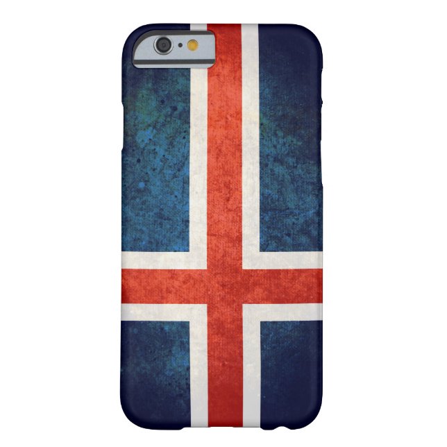 IJslandse vlag Case-Mate iPhone Case (Achterkant)