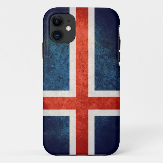 IJslandse vlag Case-Mate iPhone Case (Achterkant)